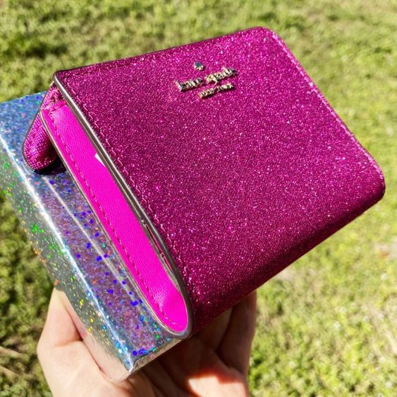 kate spade Bags Glitterkate Spade Wallet New In Box Poshmark